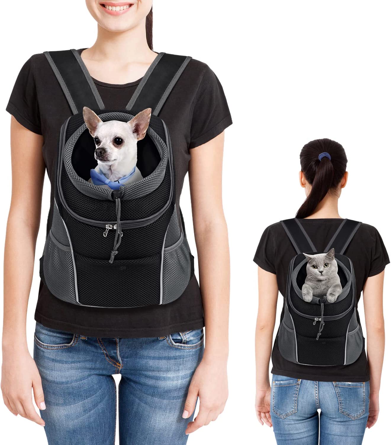 Waterproof Dog Cat Backpack Dog Backpack Carrier Travel Bag for Small